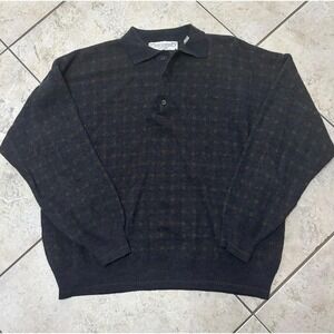 John Ashford wool‎ blend men's sweater size xl